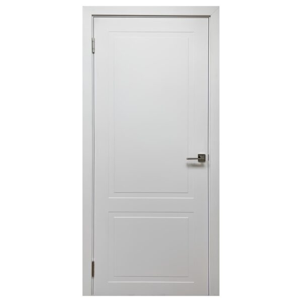 Дверь межкомнатная DV doors ПРИМА, Белая шагрень