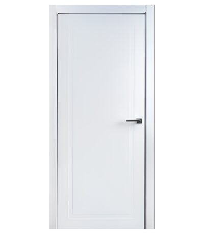 Дверь межкомнатная DV doors ПРИМА 1, Белая шагрень
